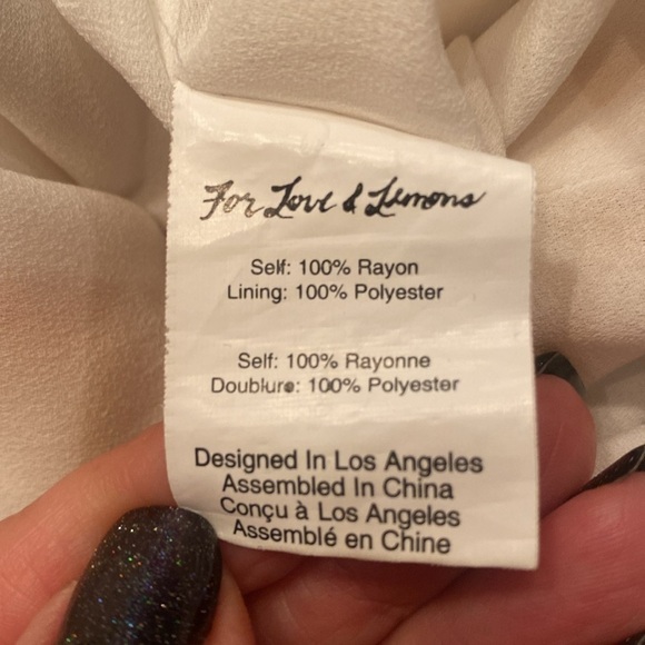 EUC For Love & Lemons Limonada Onesie jumpsuit romper Summer whimsical size XS - Picture 11 of 13